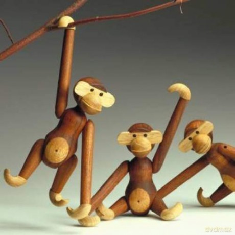 Kay Bojesen - Monkey Small Oak
