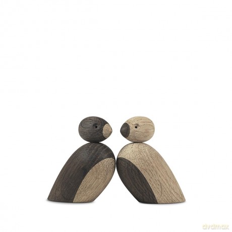 Kay Bojesen - Pair of Sparrows Oak
