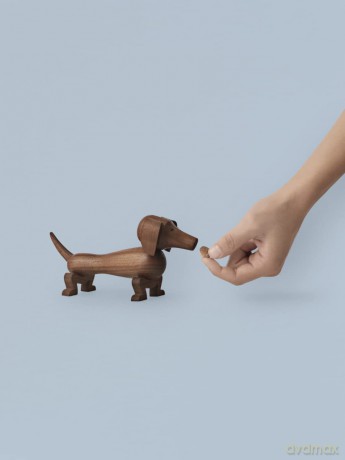 Kay Bojesen - Small Dog Walnut