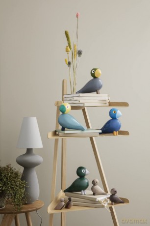 Kay Bojesen - Small Lovebirds - Black