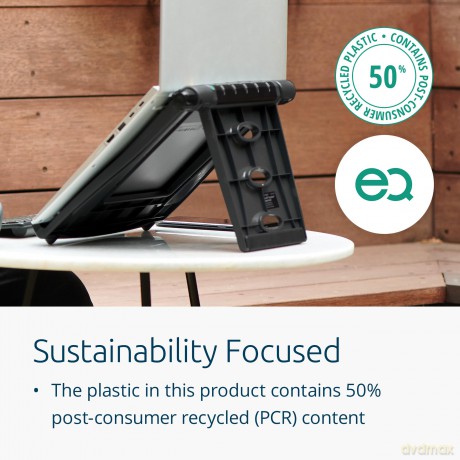 Kensington - EQ EasyRiserS Laptop Stand (Black)
