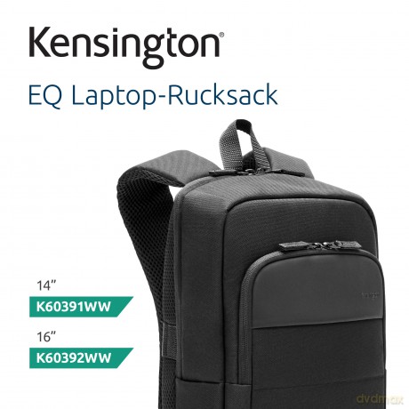Kensington - EQ Laptop Backpack 14 (Black)