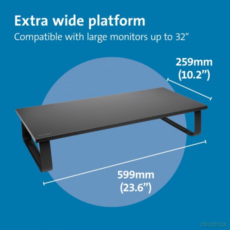Kensington - Monitor stand extra wide - Black