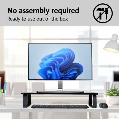Kensington - Monitor stand extra wide - Black