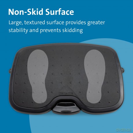 Kensington - SoleMate Plus SmartFit Footrest - Black