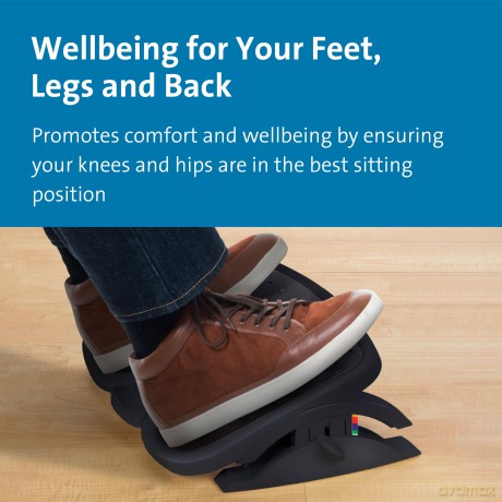 Kensington - SoleMate Plus SmartFit Footrest - Black