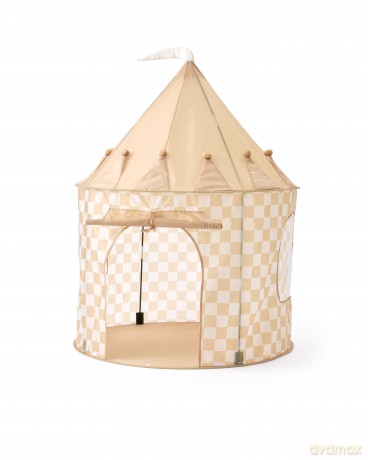 Kids Concept - Star - Play Tent Check Yellow - (1000929)