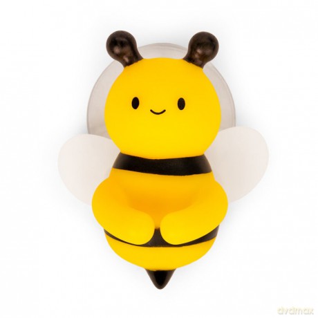 Kikkerland - Bumble Bee Toothbrush Holder - 5.5 cm x 6.75 cm x 3.25 cm