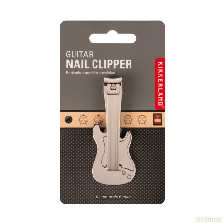 Kikkerland - Guitar Nail Clipper - 3.25 cm x 8 cm x 1.75 cm