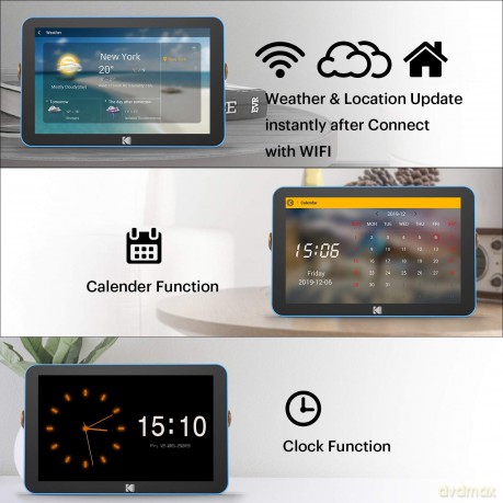 Kodak - Digital Wi-Fi Photo Frame 10