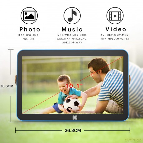 Kodak - Digital Wi-Fi Photo Frame 10