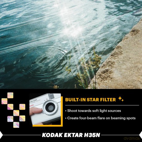 Kodak - EKTAR H35N Camera - Glazed Blue