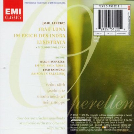 Various Artists: Frau Luna/Im Reichdes Indra [CD]