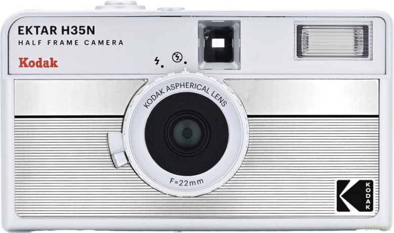 Kodak - EKTAR H35N Camera - Striped Silver