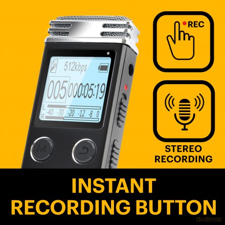 Kodak - VRC450 Digital Voice Recorder