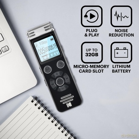 Kodak - VRC450 Digital Voice Recorder