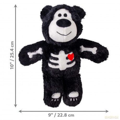 KONG - Halloween Wildknots Skeleton Bear Mix - 26.5 x 23 x 9 cm