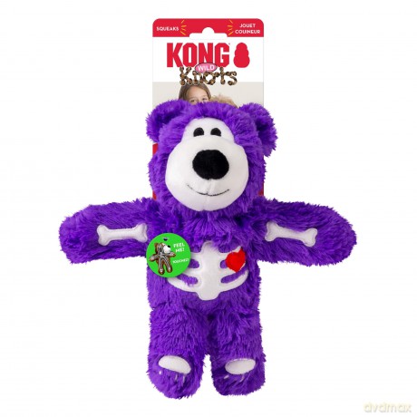 KONG - Halloween Wildknots Skeleton Bear Mix - 26.5 x 23 x 9 cm