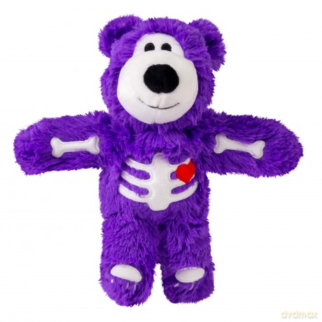 KONG - Halloween Wildknots Skeleton Bear Mix - 26.5 x 23 x 9 cm