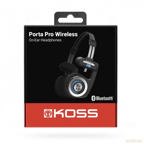 Słuchawki bezprzewodowe Koss - Headphone PortaPro Wireless 2.0 On-Ear - Black