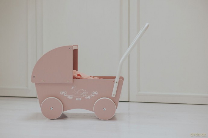 KREA - Doll Pram Rose - (36-2028)