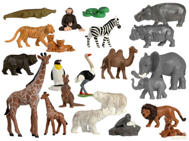 KREA - Wild animals, 21 pieces (2024) [FIGURKA]