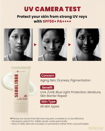KSECRET - SEOUL 1988 Sun: Pine Tree + Ceramide - 50 ml