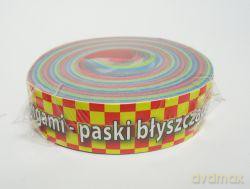 Papier Do Origami - Paski Błyszczące Motiv 60x2cm [SZKOŁA]