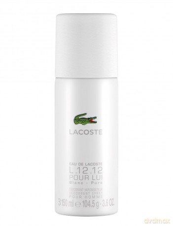 Lacoste - L.12.12 Blanc Deodorant 150ml Spray
