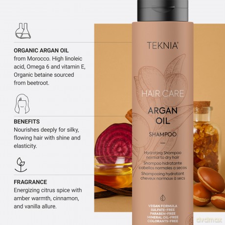Lakme - Teknia Argan Shampoo 300 ml