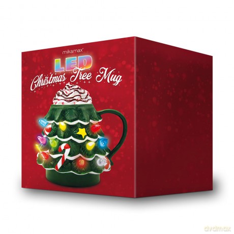 Led Christmas Tree Mug