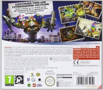 LEGO Movie: Videogame (English in game) (ES) [GRA 3DS]
