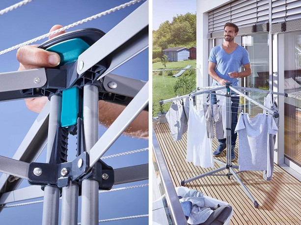 Leifheit - Drying rack Linopop-Up 140 cm (259136)