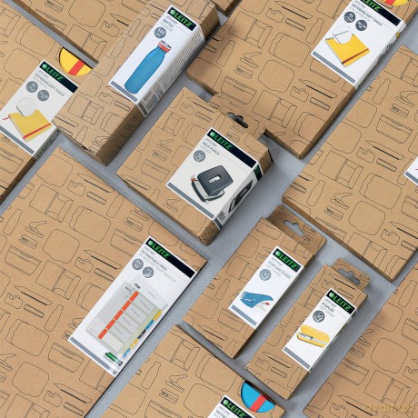 Leitz - Cosy Notebook Hard Cover Medium Grey - Ruled