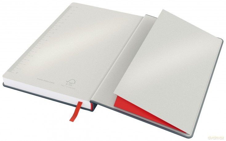 Leitz - Cosy Notebook Hard Cover Medium Grey - Ruled