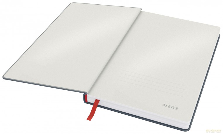 Leitz - Cosy Notebook Hard Cover Medium Grey - Ruled