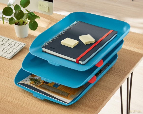 Leitz - Cosy Notebook Spiral Ridge Large Grey - Ruled