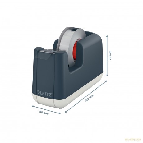 Leitz - Cosy Tape Dispenser including Tape - Grey