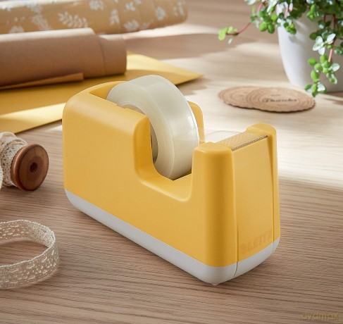 Leitz - Cosy Tape Dispenser including Tape - Yellow