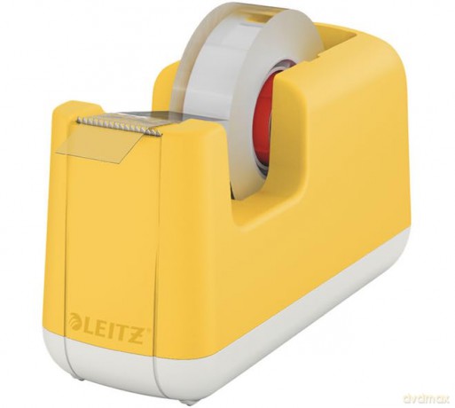 Leitz - Cosy Tape Dispenser including Tape - Yellow