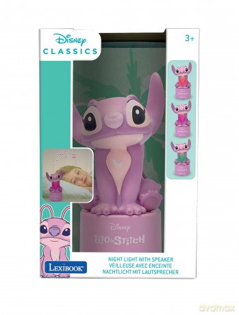 Lexibook - Angel Nightlight with Speaker