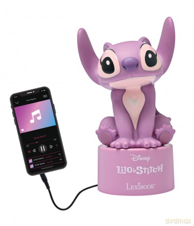 Lexibook - Angel Nightlight with Speaker