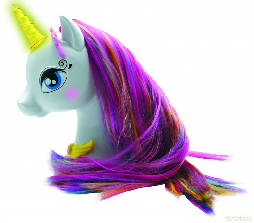 Lexibook - My Magic Interactive Unicorn Styling Head (SHUNI)