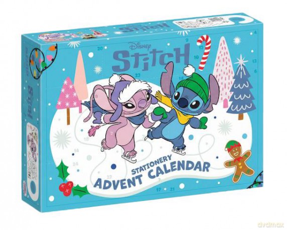 LILO & STITCH papierniczy kalendarz adwentowy 2025