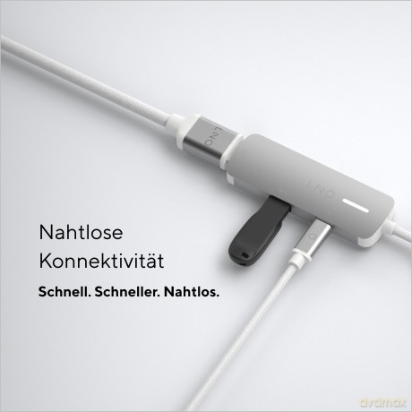 LINQ - 3in1 140W USB-C Multiport Hub