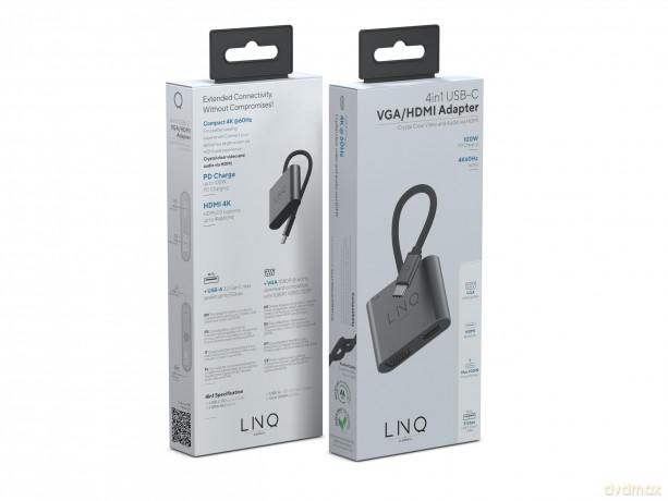LINQ - 4in1 USB-C HDMI Adapter