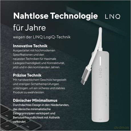 LINQ - 5in1 PRO 140W USB-C Multiport Hub
