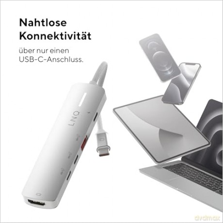 LINQ - 5in1 PRO 140W USB-C Multiport Hub