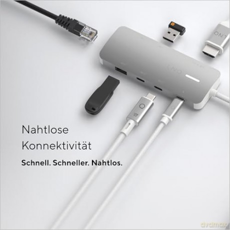 LINQ - 8in1 8K PRO 140W USB-C Multiport Hub