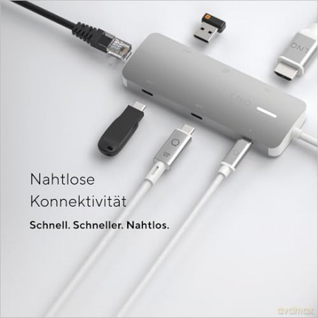 LINQ - 8in1 PRO 140W USB-C Multiport Hub